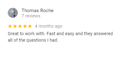 Tulsa Customer Review - Thomas Roche